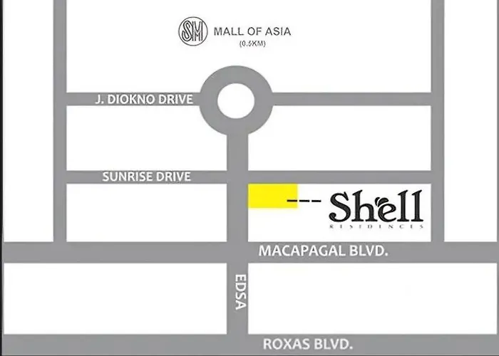 Staycation At Shell Residences In Moa Complex